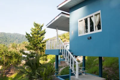 Villa met één slaapkamer en uitzicht op de bergen — Kiri Tawan